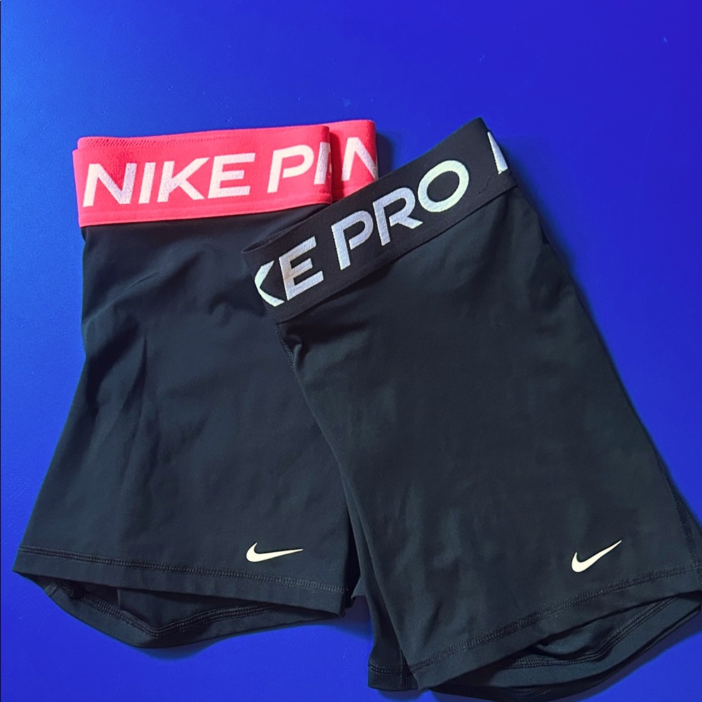 Nike DriFit shorts - 2 pairs, both size Large. Barely worn.